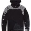 Big Men's Paisley Pullover Hoodie (Noir) 17 Big Men's Paisley Pullover Hoodie (Noir) -Jordan Craig Shop WEB 0005 8965H NOIR F 1