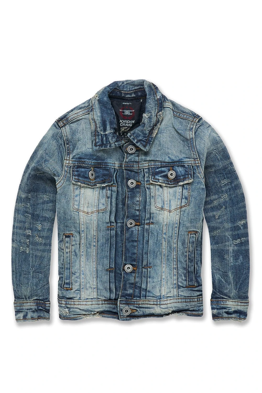 Kids Bayside Denim Trucker Jacket 2 Kids Bayside Denim Trucker Jacket - Image 2