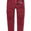 Kids Tribeca Cargo Pants (Bordeaux) 17 Kids Tribeca Cargo Pants (Bordeaux) -Jordan Craig Shop WEB 0005 JS900TRK BORDEAUX F