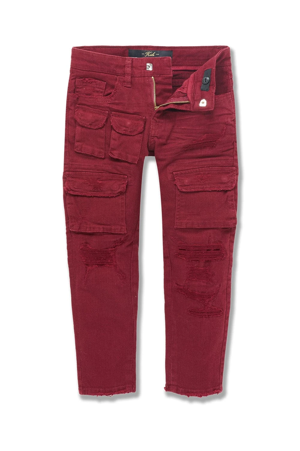 Kids Tribeca Cargo Pants (Bordeaux) 1 Kids Tribeca Cargo Pants (Bordeaux)