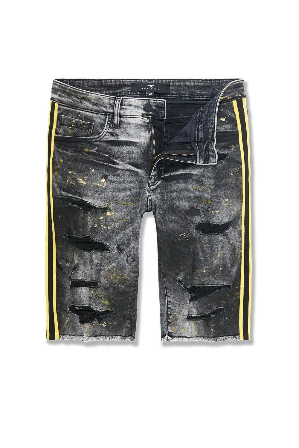 Big Men's Time's Up Denim Shorts 1 Big Men's Time's Up Denim Shorts