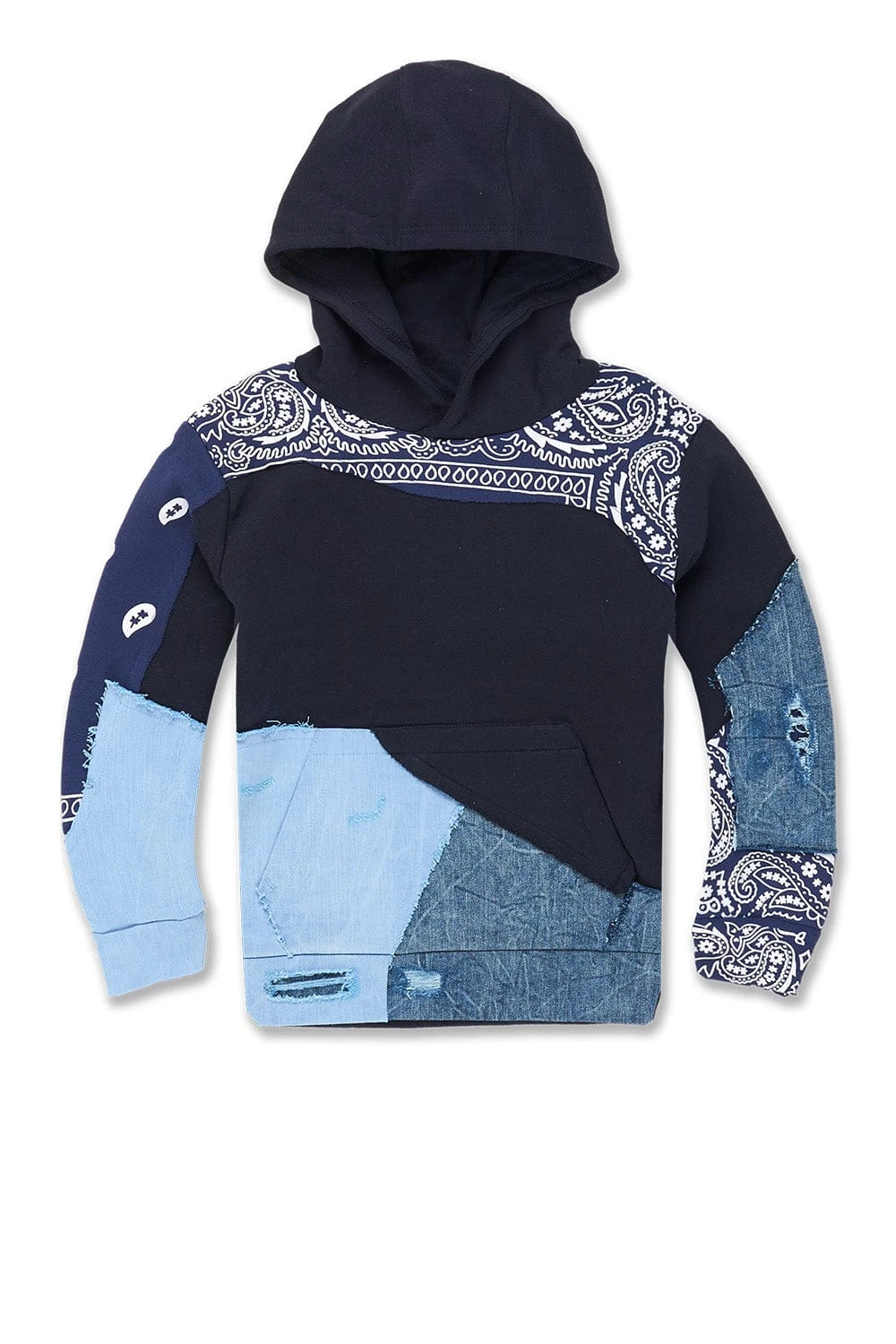 Kids Paisley Pullover Hoodie (Colts) 1 Kids Paisley Pullover Hoodie (Colts)
