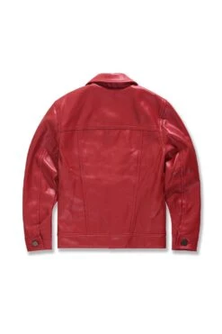 Kids Thriller Trucker Jacket (Red) -Jordan Craig Shop WEB 0007 JJ1121K RED B