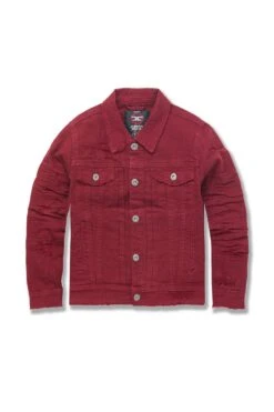 Kids Tribeca Twill Trucker Jacket (Core Colors) 24 Kids Tribeca Twill Trucker Jacket (Core Colors) -Jordan Craig Shop WEB 0009 JJ900RK BORDEAUX F 562afc99 2b42 466c aea1 be510d112b61