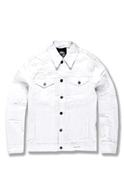 Tribeca Twill Trucker Jacket (Core Colors) 12 Tribeca Twill Trucker Jacket (Core Colors) -Jordan Craig Shop WEB 0009 JJ900R WHITE F