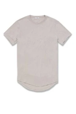 Big Men's Scallop T-Shirt -Jordan Craig Shop WEB 0012 8991A 4 TAUPE F