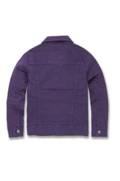 Kids Tribeca Twill Trucker Jacket (Core Colors) 23 Kids Tribeca Twill Trucker Jacket (Core Colors) -Jordan Craig Shop WEB 0012 JJ900RK COURT PURPLE B c33d6353 db3f 4616 846e 588eece709c1