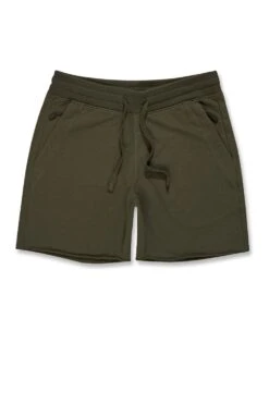 Athletic - Summer Breeze Knit Shorts 38 Athletic - Summer Breeze Knit Shorts -Jordan Craig Shop WEB 0020 8451S ARMY GREEN F