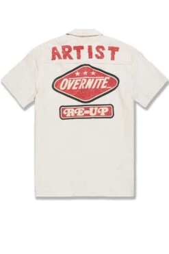 The Re-Up Mechanic Shirt -Jordan Craig Shop WEB 2051 BONE B