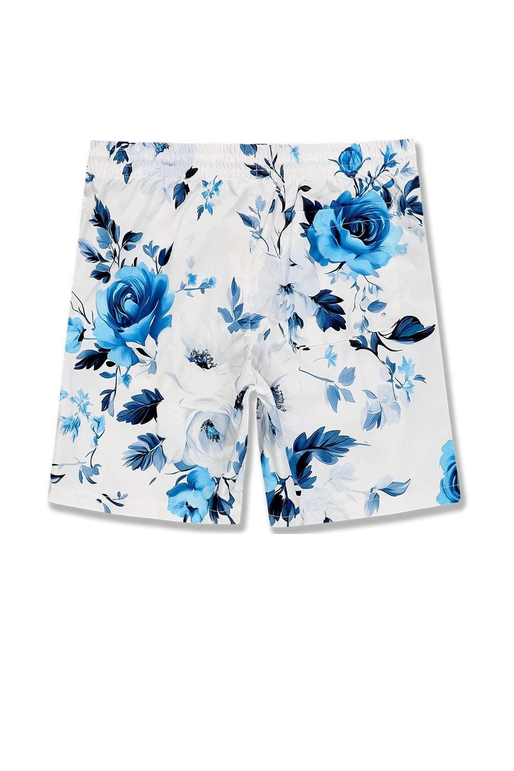 Kids Ibiza Lounge Shorts (Blue Floral) 2 Kids Ibiza Lounge Shorts (Blue Floral) - Image 2