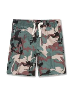 Kids Ibiza Lounge Shorts (Vintage Camo)