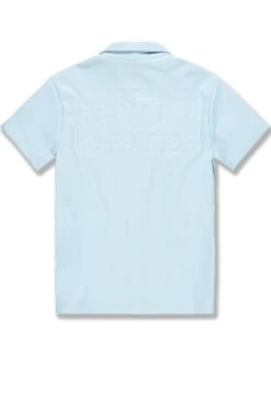Thriller Full Zip S/S Shirt 35 Thriller Full Zip S/S Shirt -Jordan Craig Shop WEB 2055 SKY BLUE B