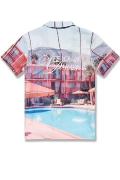 Kids Wanderlust Party Shirt -Jordan Craig Shop WEB 2060K FLAMINGO B