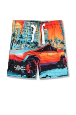 Kids Wanderlust Party Shorts -Jordan Craig Shop WEB 2060SK MIAMI F