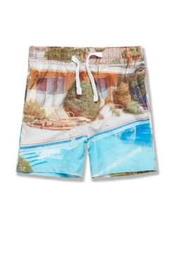 Kids Wanderlust Party Shorts -Jordan Craig Shop WEB 2060SK PALM SPRINGS F
