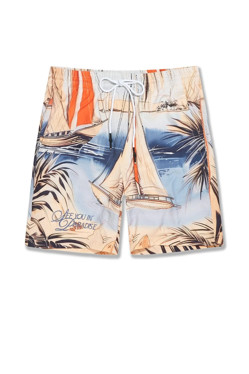 Retro - Wanderlust Party Shorts 2 Retro - Wanderlust Party Shorts - Image 2