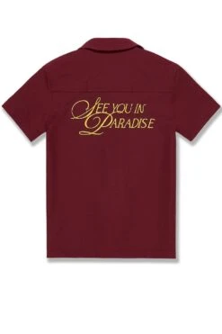 Kids Oakland Mechanic S/S Shirt 24 Kids Oakland Mechanic S/S Shirt -Jordan Craig Shop WEB 2061K WINE B