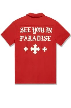 SYIP Mechanic S/S Shirt -Jordan Craig Shop WEB 2064 RED B