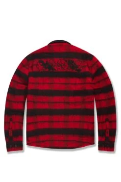Vandal Flannel Shacket (Buffalo Plaid) 9 Vandal Flannel Shacket (Buffalo Plaid) -Jordan Craig Shop WEB 2562 BUFFALO B