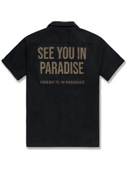 SYIP Vintage S/S Work Shirt -Jordan Craig Shop WEB 2566A BLACK B