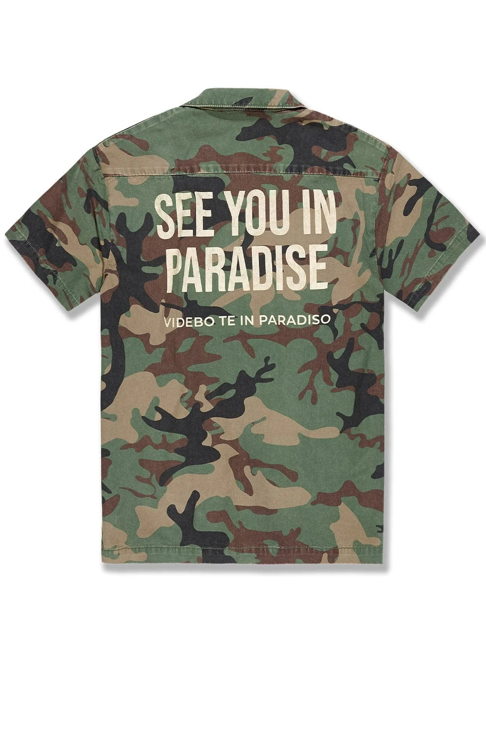 SYIP Vintage S/S Work Shirt (Vintage Camo) 5 SYIP Vintage S/S Work Shirt (Vintage Camo) - Image 5