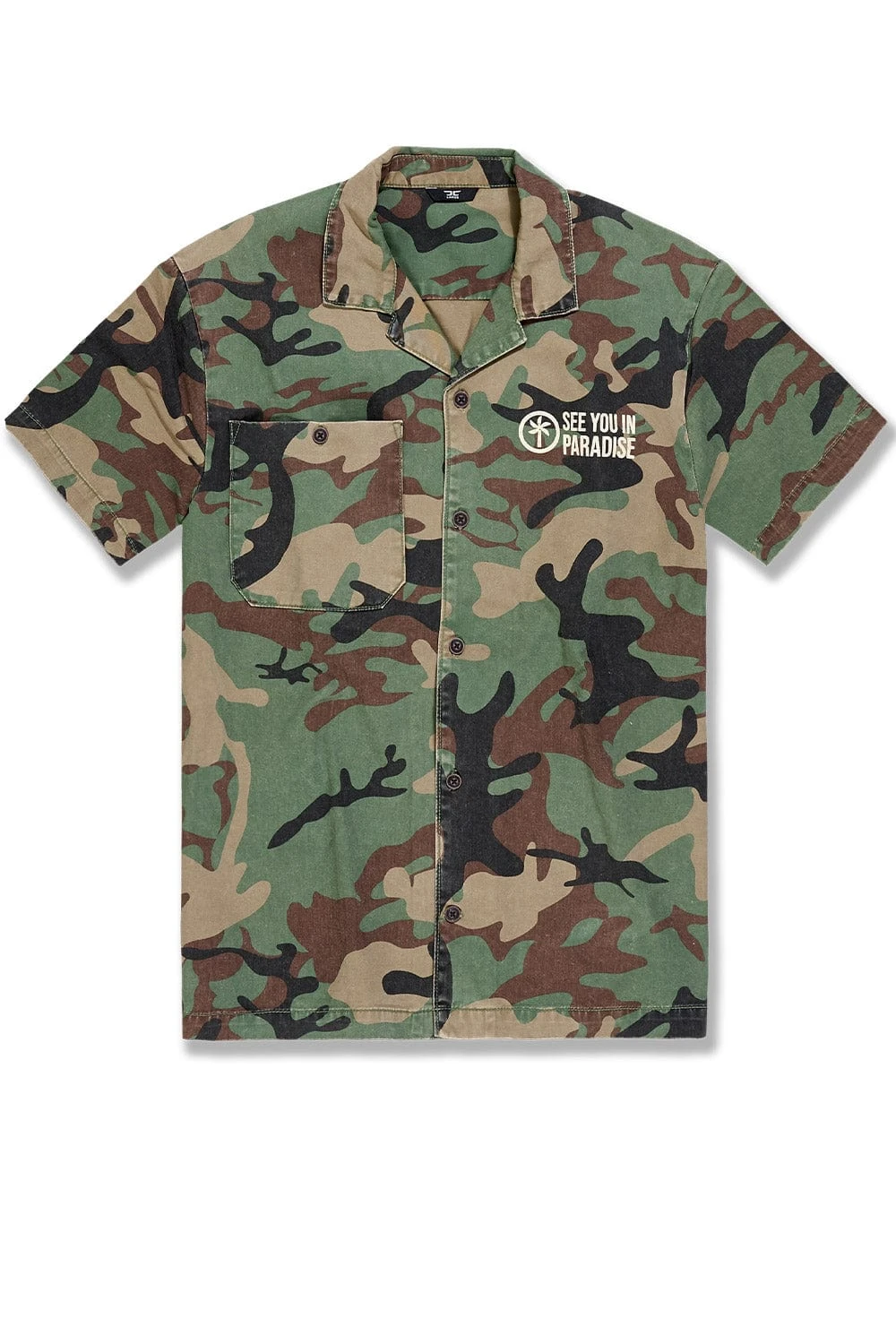 SYIP Vintage S/S Work Shirt (Vintage Camo) 2 SYIP Vintage S/S Work Shirt (Vintage Camo) - Image 2