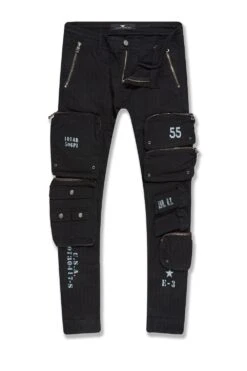 Infantry Division S/S Cargo Bundle (Black) -Jordan Craig Shop WEB 5673M BLACK F c526def3 23df 4e79 9f8e 353d5658b2a7