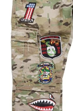 Xavier - War Angel Cargo Pants (Vintage Warhawk Diary) 28 Xavier - War Angel Cargo Pants (Vintage Warhawk Diary) -Jordan Craig Shop WEB 5675C CAMO 2.0 A2