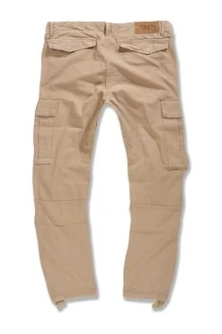 Brian - Airwalk Cargo Pants (Khaki) 7 Brian - Airwalk Cargo Pants (Khaki) -Jordan Craig Shop WEB 5677M KHAKI B