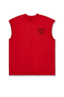 SYIP Cut Off T-Shirt 23 SYIP Cut Off T-Shirt -Jordan Craig Shop WEB 7000A RED F