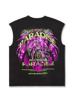 Lions Den Cut Off T-Shirt -Jordan Craig Shop WEB 7001A BLACK B