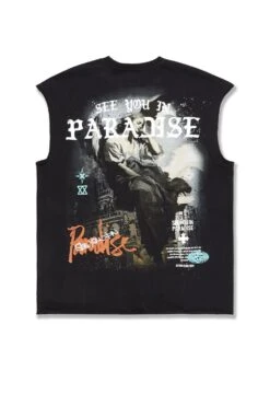 Babylon Cut Off T-Shirt (Black) 17 Babylon Cut Off T-Shirt (Black) -Jordan Craig Shop WEB 7003A BLACK B