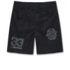 Kids 5 Borough Mesh Shorts (Black) 4 Kids 5 Borough Mesh Shorts (Black) -Jordan Craig Shop WEB 8476S BLACK F
