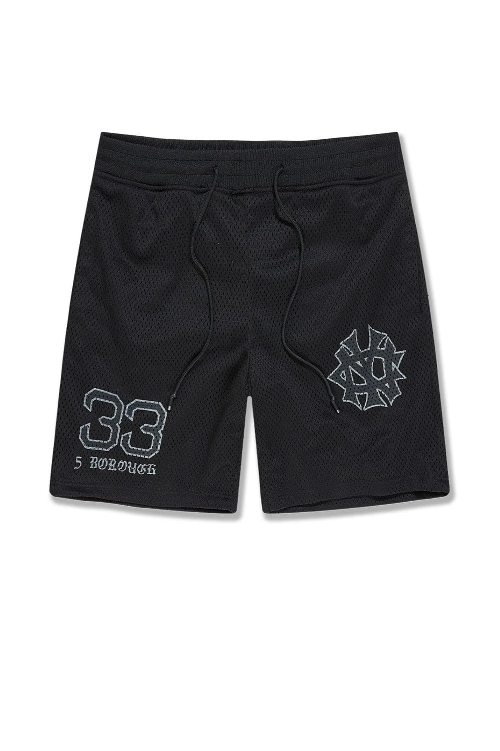 Retro - 5 Borough Mesh Shorts (Black) 2 Retro - 5 Borough Mesh Shorts (Black) - Image 2