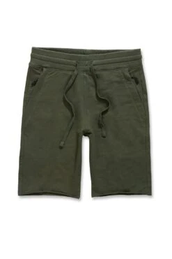 Big Men's OG Palma French Terry Shorts -Jordan Craig Shop WEB 8477S ARMY GREEN F 98c016c6 92a2 471d bed6 44825f19c69e