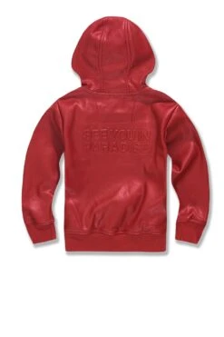 Kids Thriller Pullover Hoodie (Red) 11 Kids Thriller Pullover Hoodie (Red) -Jordan Craig Shop WEB 8556HK RED B