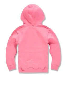 Kids Cranial Paradise Pullover Hoodie (Pink) -Jordan Craig Shop WEB 8626HK PINK B