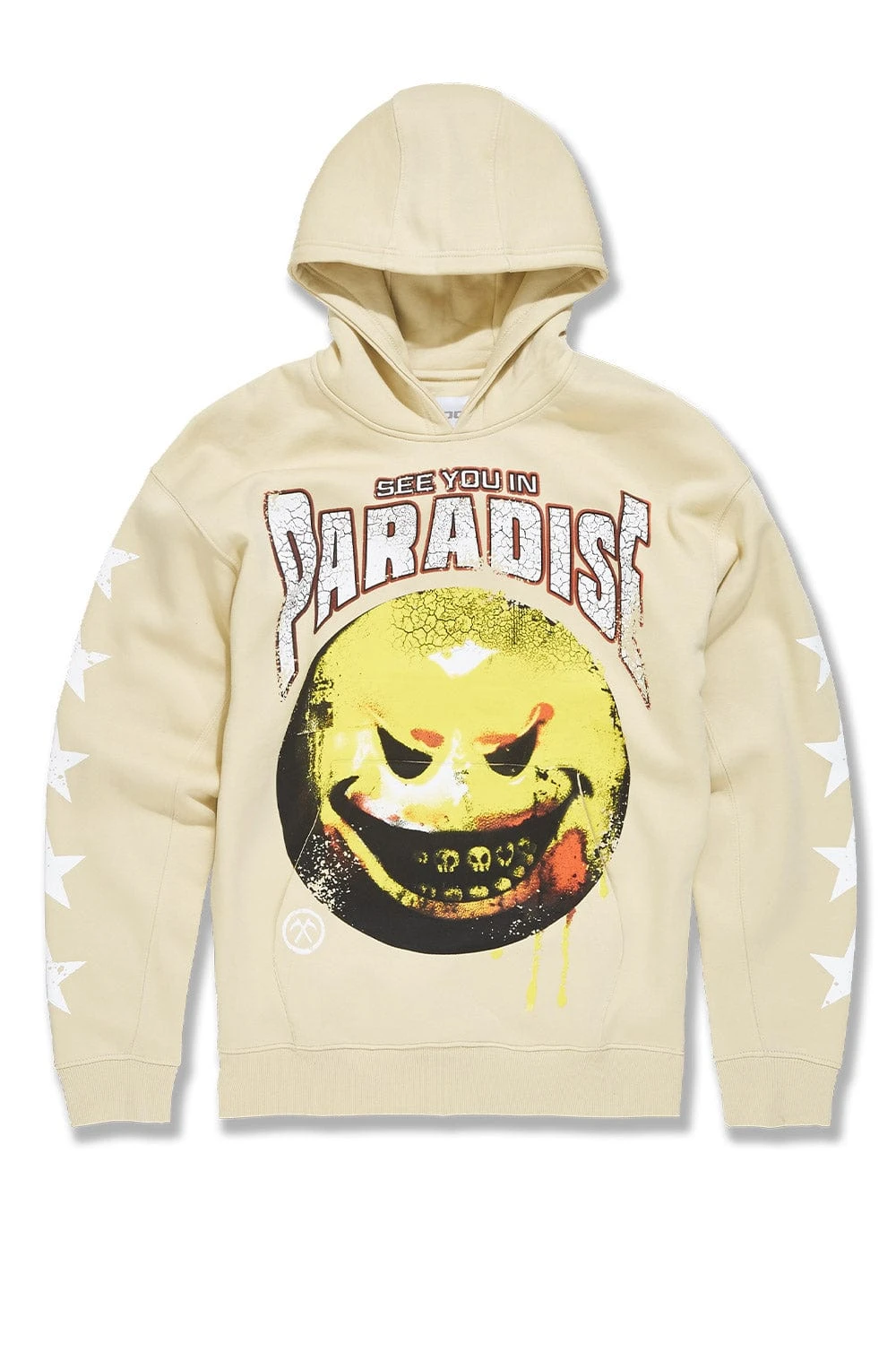 Bad Intentions Pullover Hoodie (Khaki) 2 Bad Intentions Pullover Hoodie (Khaki) - Image 2