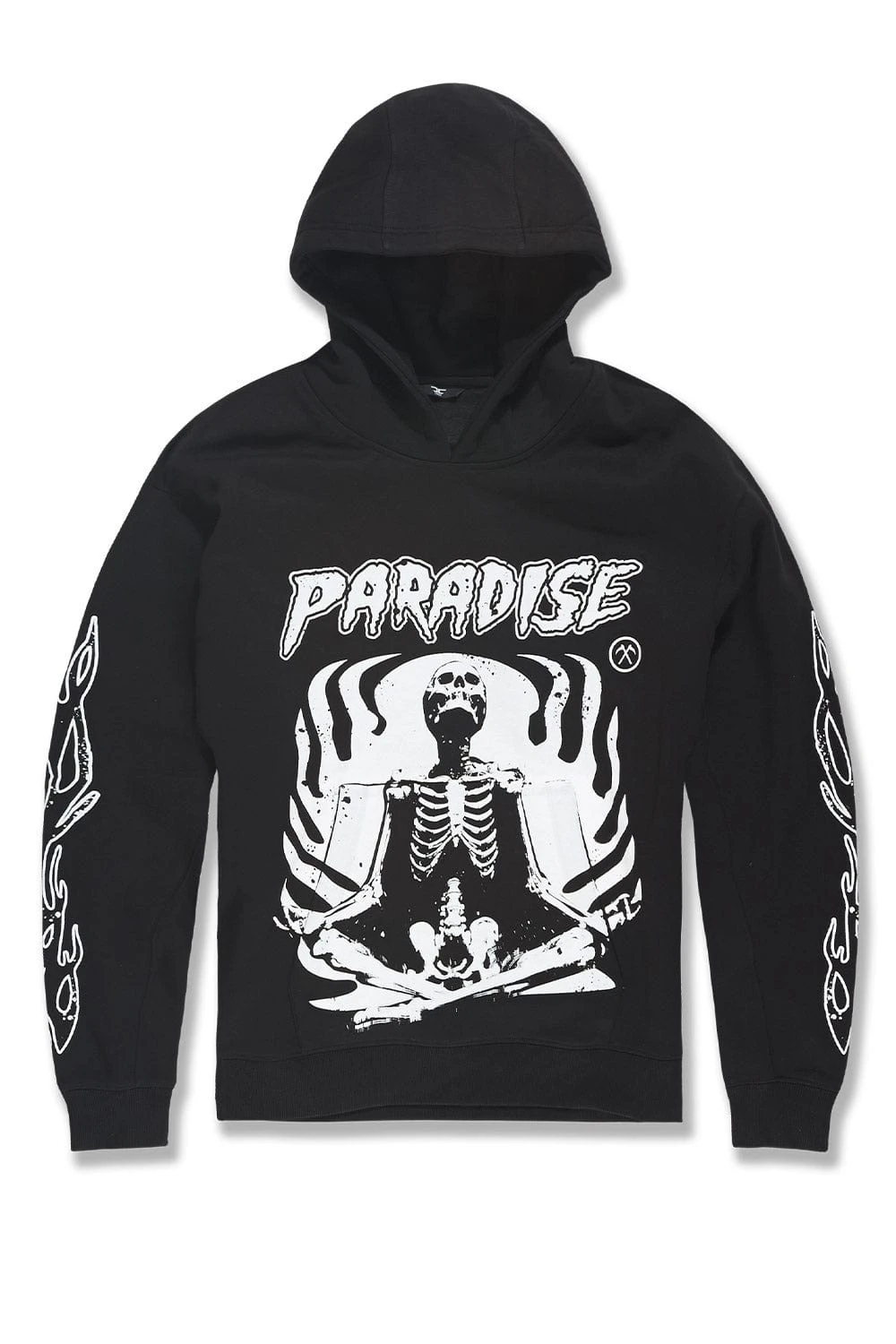 Big Men's Reincarnation Pullover Hoodie (Black) 1 Big Men's Reincarnation Pullover Hoodie (Black)