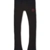 Kids Afterlife Stacked Sweatpants (Noir) -Jordan Craig Shop WEB 8631LK NOIR F