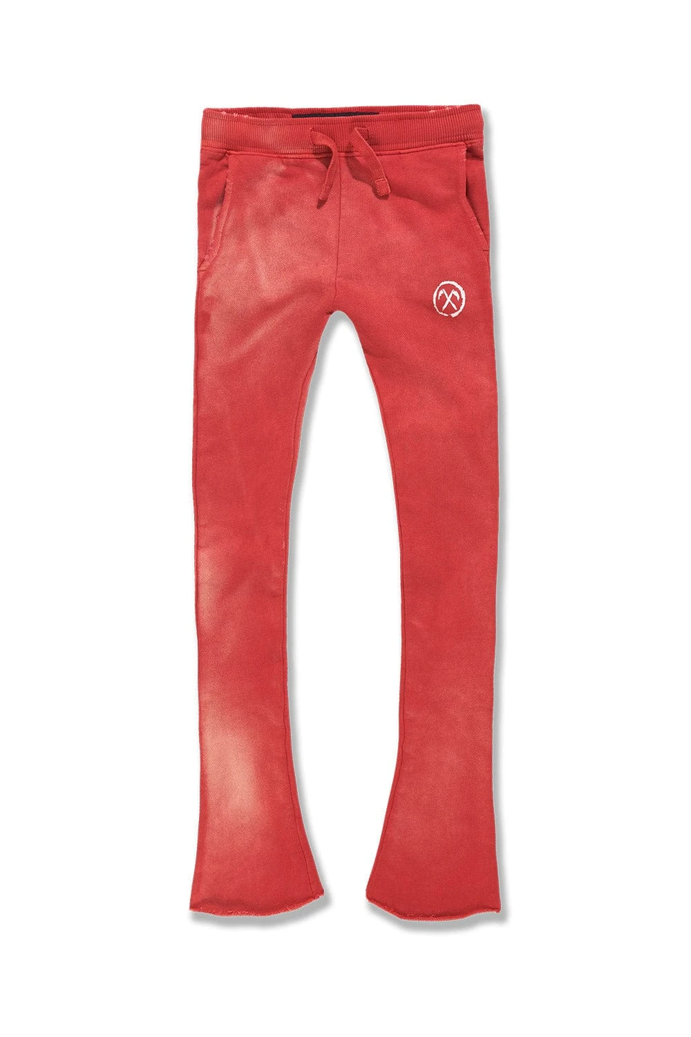 Kids Afterlife Stacked Sweatpants (Red) 1 Kids Afterlife Stacked Sweatpants (Red)