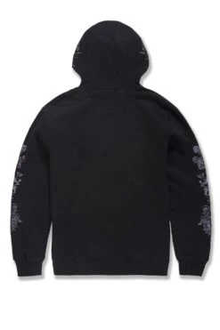 Eternal Darkness Pullover Hoodie (Black) -Jordan Craig Shop WEB 8635H BLACK B