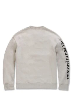 Blessed Crewneck Sweatshirt (Concrete) -Jordan Craig Shop WEB 8828T CONCRETE B