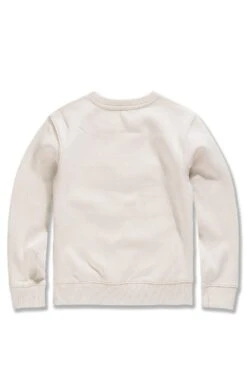 Kids Paradise Tonal Crewneck Sweatshirt (Bone) -Jordan Craig Shop WEB 8829TK BONE B 8d7ff9ee fd81 417e 8168 1cfc46d526cc