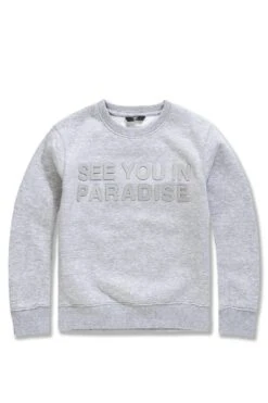 Kids Paradise Tonal Crewneck Sweatshirt