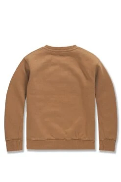 Kids Paradise Tonal Crewneck Sweatshirt -Jordan Craig Shop WEB 8829TK MOCHA B 2c842df8 f041 4d90 9707 36f76e5a530f