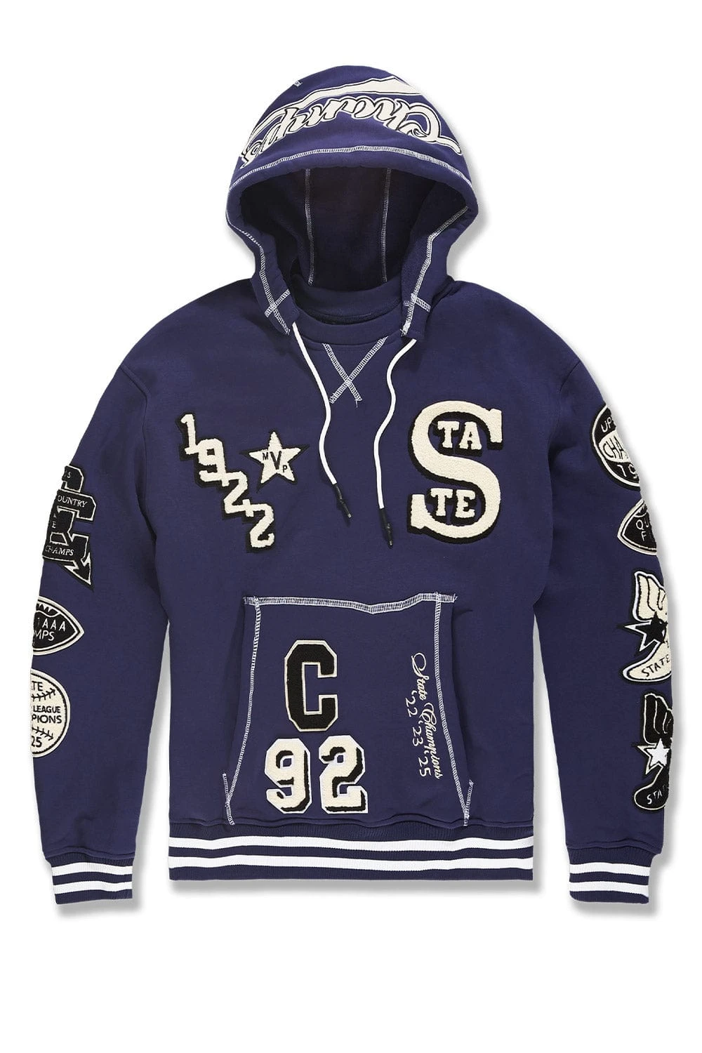 State Champs Pullover Hoodie (Navy) 2 State Champs Pullover Hoodie (Navy) - Image 2