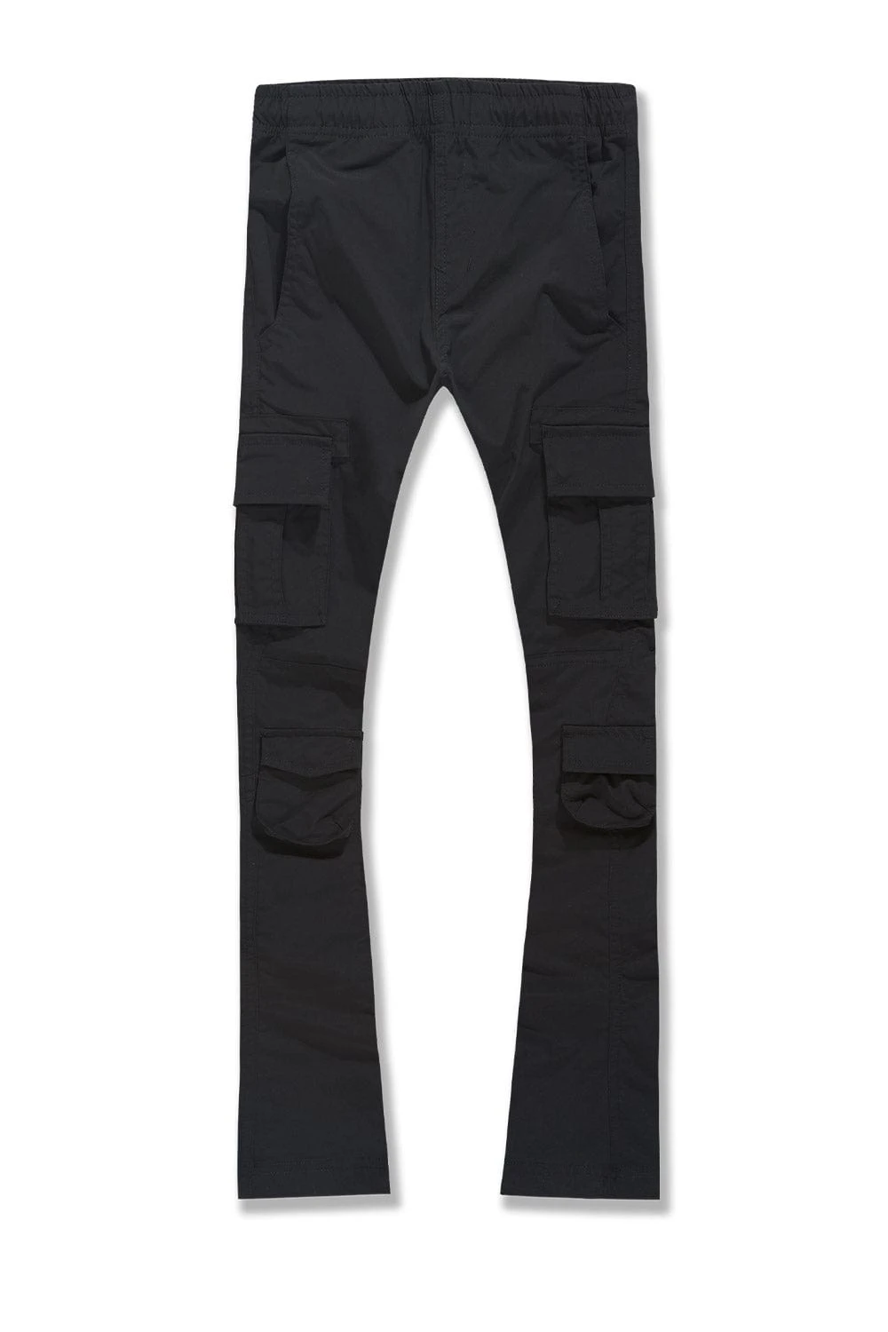 Kids Stacked Ventura Cargo Pants (Black) 1 Kids Stacked Ventura Cargo Pants (Black)