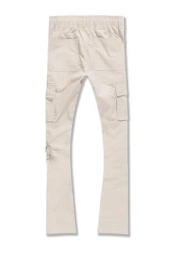 Kids Stacked Ventura Cargo Pants (Khaki) -Jordan Craig Shop WEB 8836LK KHAKI B