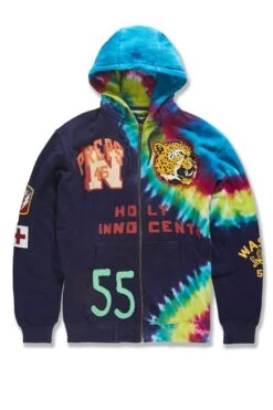 Wooster Zip Up Hoodie (Purple)